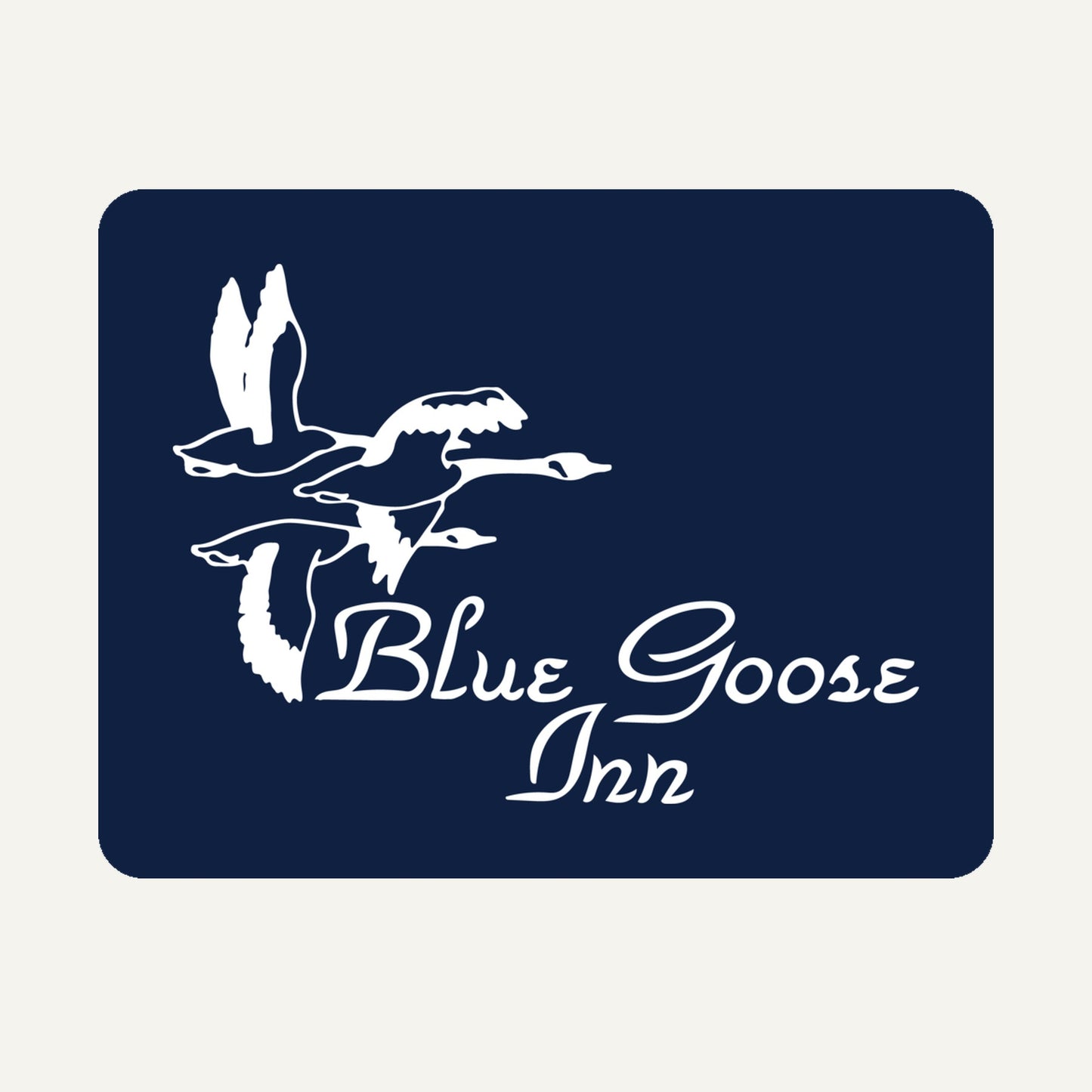 Blue Goose Inn crest sticker