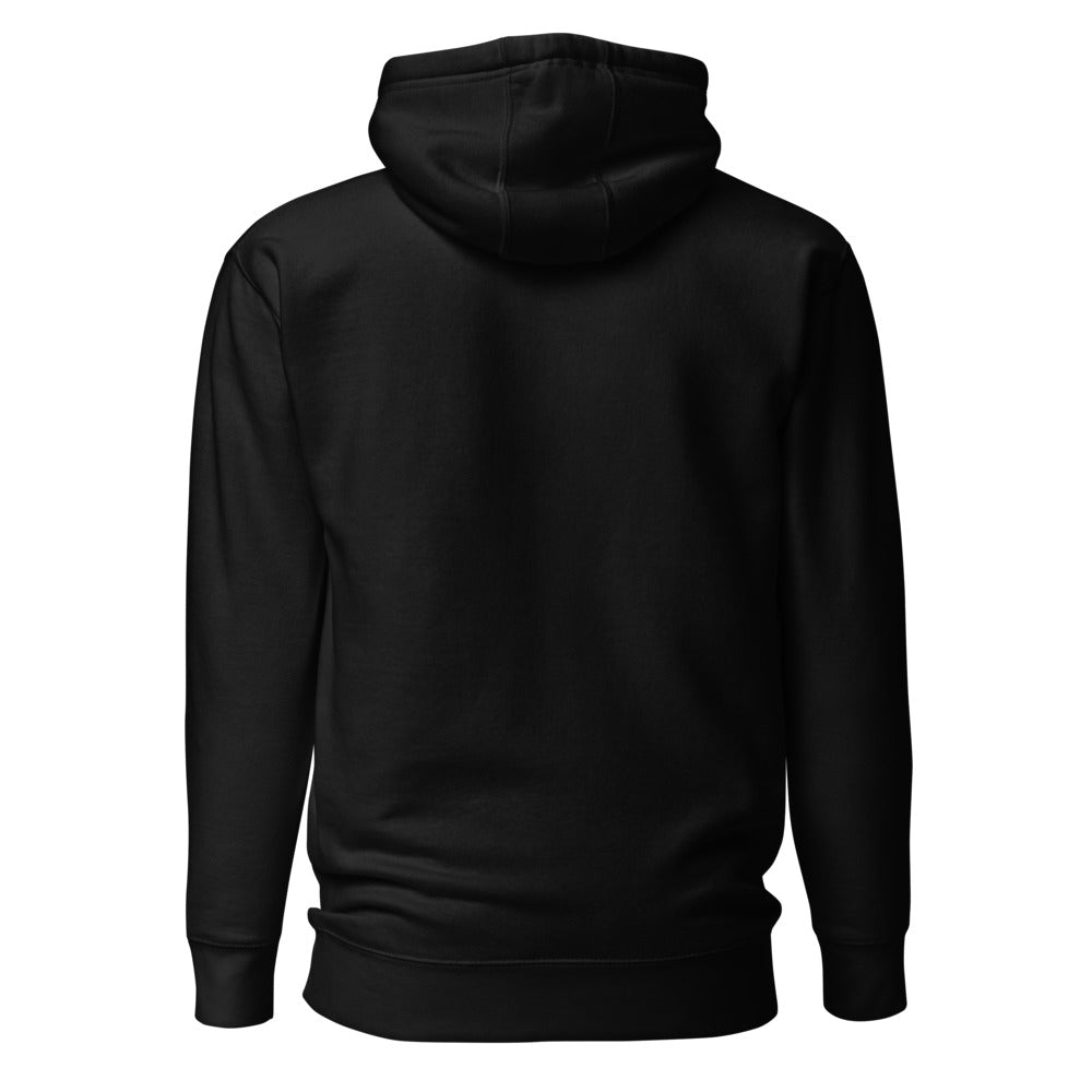 Blue Goose Inn Hoodie, Black, back