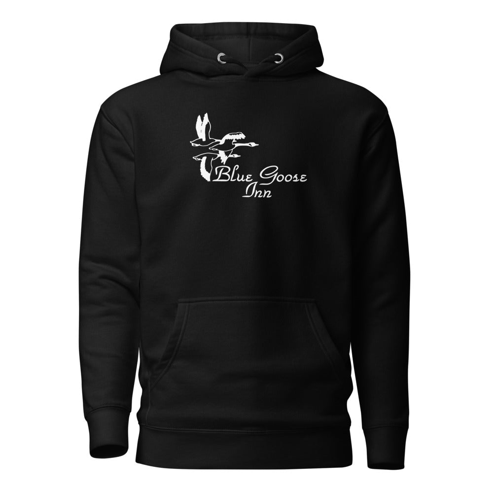 Blue Goose Inn Hoodie, Black