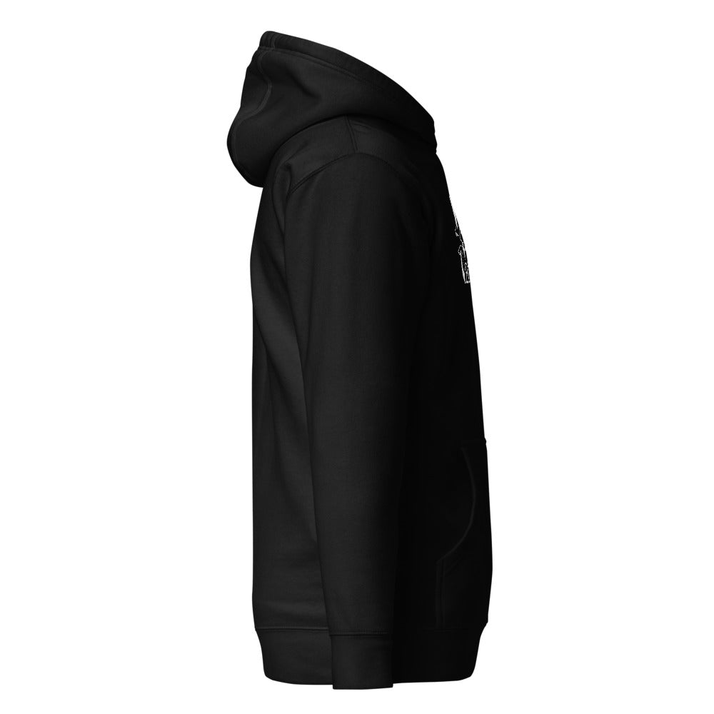 Blue Goose Inn Hoodie, Black, right